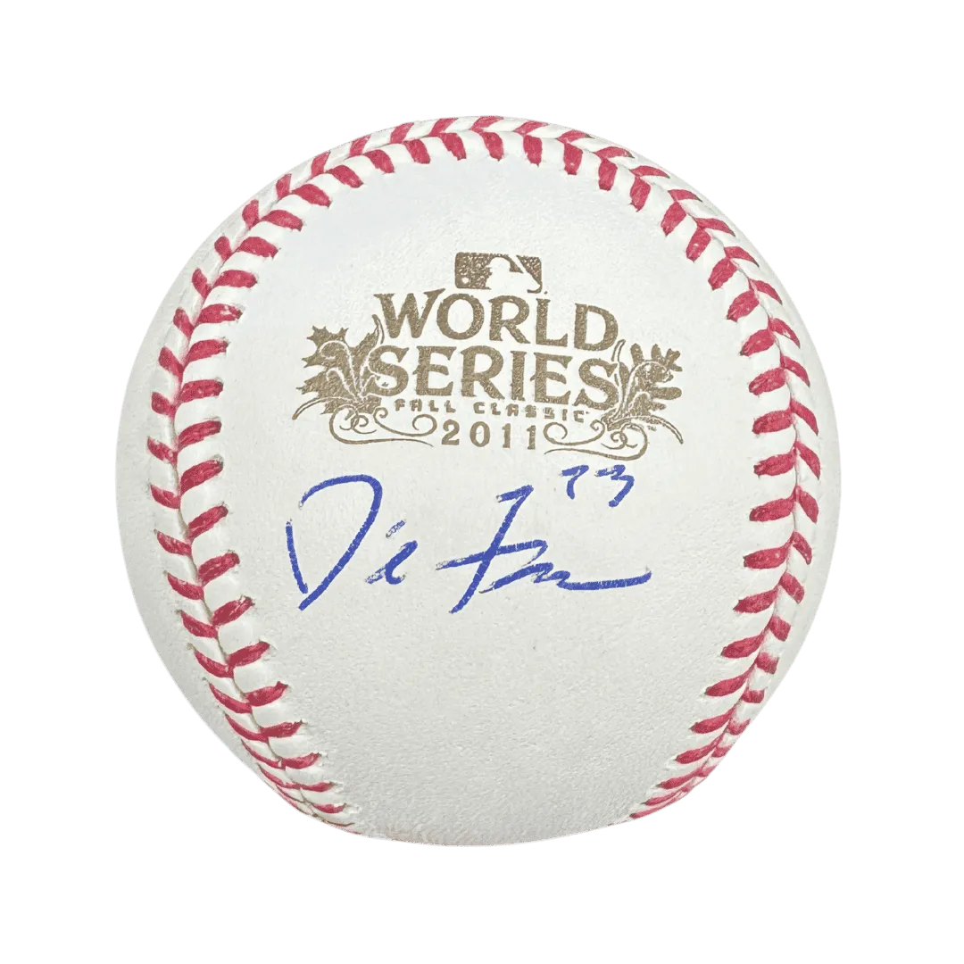 David Freese St Louis Cardinals Autographed 2011 World Series Baseball - JSA COA