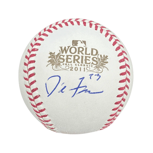 David Freese St Louis Cardinals Autographed 2011 World Series Baseball - JSA COA