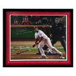 David Freese St Louis Cardinals Autographed Framed 20x24 Photo w/Inscription - JSA COA