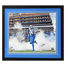 David Montgomery Detroit Lions Autographed Framed 16x20 Photo - Fanatics COA