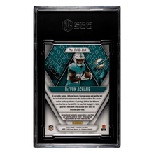 De'Von Achane SGC 10 2023 Panini Phoenix Rookie Autographed Dual Material Patch Orange #d/ 125 Card #RADDA