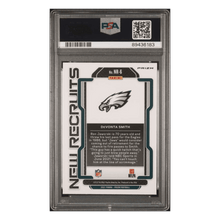 DeVonta Smith PSA 10 2021 Panini Prizm New Recruits - No Huddle Card #NR6