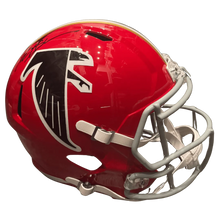 Deion Sanders Atlanta Falcons Autographed 66-69 Full Size Speed Replica Helmet - Beckett COA