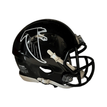 Deion Sanders Atlanta Falcons Autographed Mini Speed Helmet - Beckett COA
