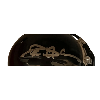 Deion Sanders Atlanta Falcons Autographed Mini Speed Helmet - Beckett COA