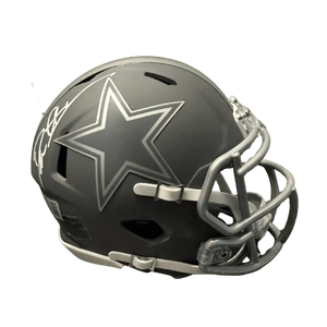 Deion Sanders Dallas Cowboys Autographed Mini Speed Helmet - Beckett COA