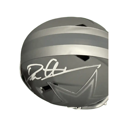 Deion Sanders Dallas Cowboys Autographed Mini Speed Helmet - Beckett COA