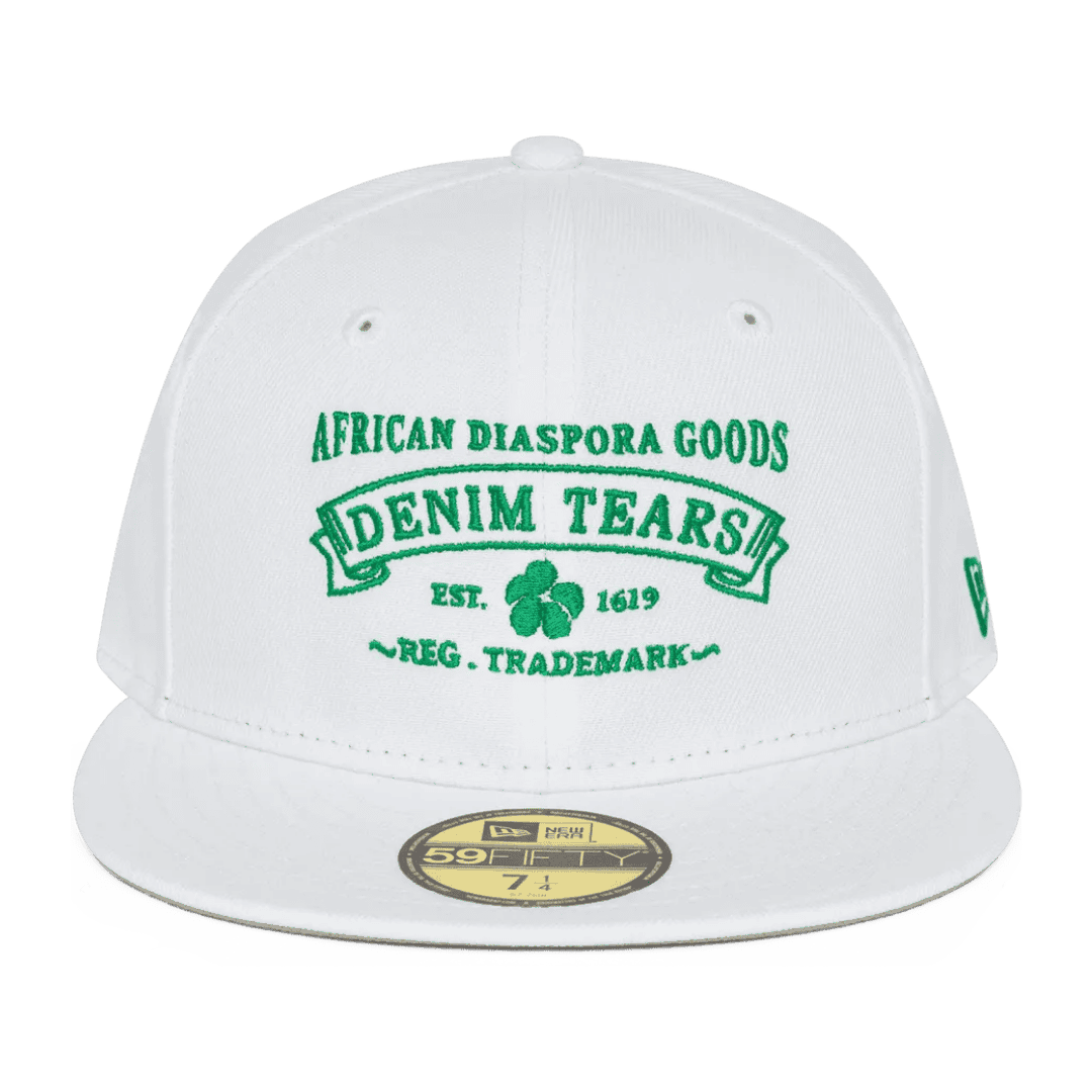 Denim Tears x New Era ADG Fitted Hat - White