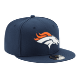 Denver Broncos Basic New Era Oceanside Blue 59FIFTY Fitted Hat