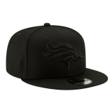 Denver Broncos Black on Black New Era 9FIFTY Adjustable Snapback Hat