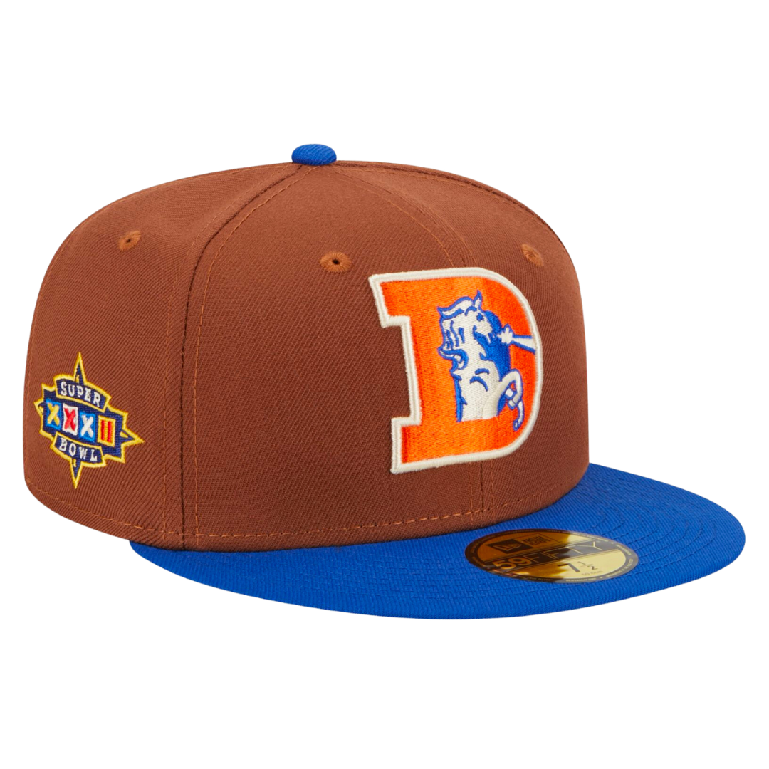 Denver Broncos Harvest 59FIFTY Fitted Hat