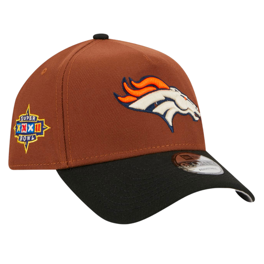 Denver Broncos Harvest 9FORTY A-Frame Adjustable Hat