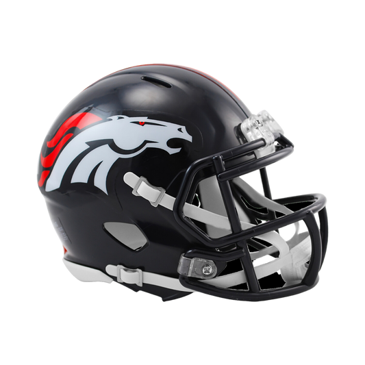 Denver Broncos Speed Riddell Mini Football Helmet