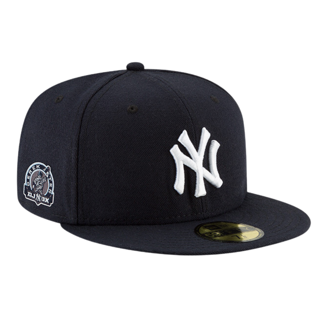 Derek Jeter New York Yankees 3,000 Hits Side Patch New Era 59FIFTY Fitted Hat