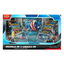 Description Pokemon TCG: Greninja ex & Kingdra ex Special Collection Box