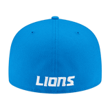 Detroit Lions Basic New Era Blue 59FIFTY Fitted Hat