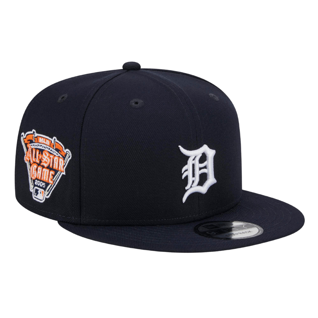 Detroit Tigers 2005 All-Star Game Patch New Era Navy 9FIFTY Adjustable Snapback Hat