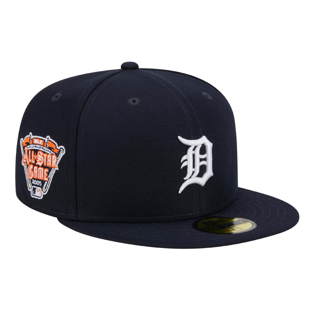 Detroit Tigers 2005 All-Star Game Side Patch New Era Navy 59FIFTY Fitted Hat