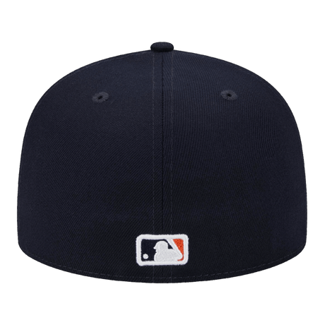 Atlanta Braves 2021 World Series Side Patch New Era Navy 59FIFTY Fitted Hat