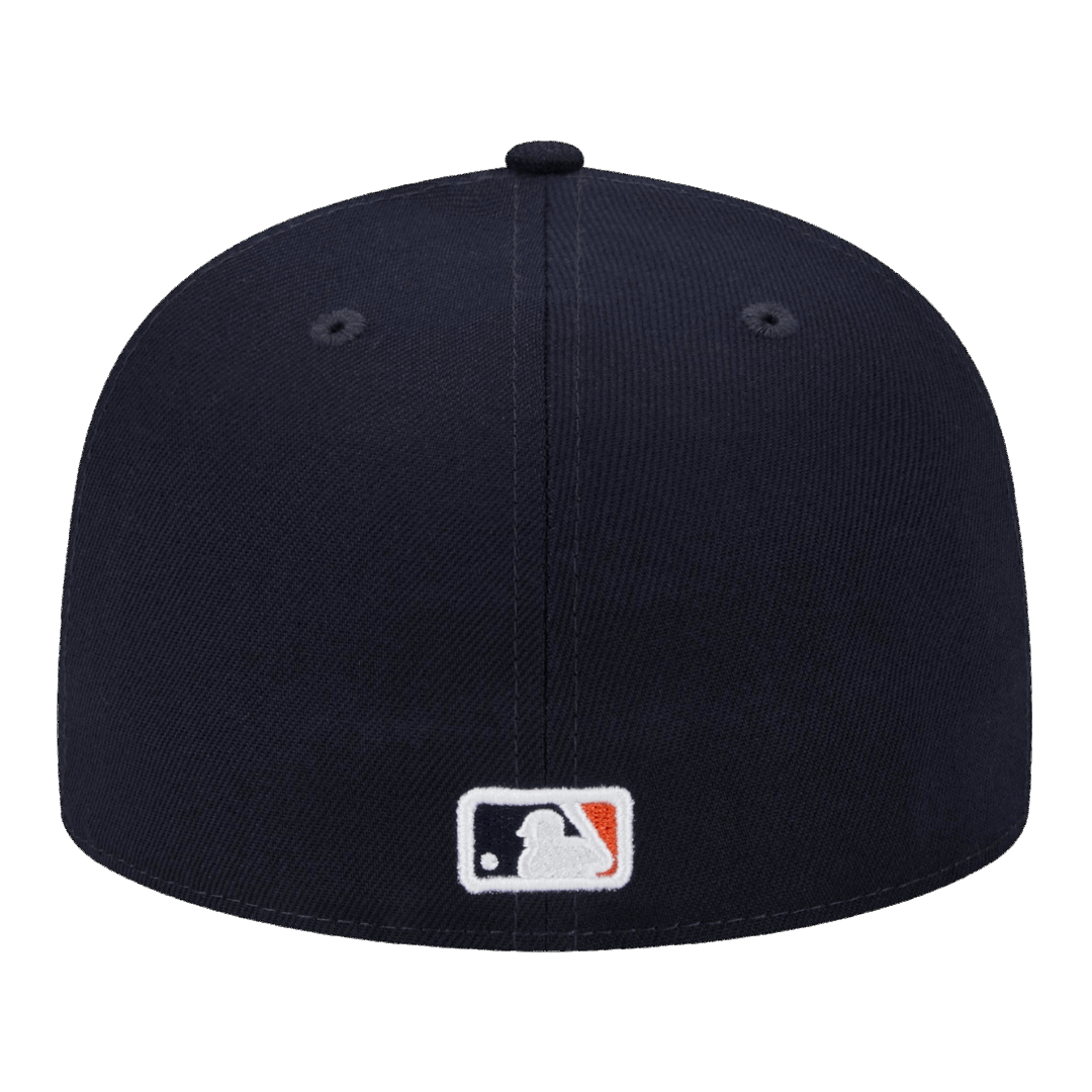 Atlanta Braves 2021 World Series Side Patch New Era Navy 59FIFTY Fitted Hat