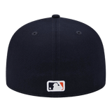 Atlanta Braves 2021 World Series Side Patch New Era Navy 59FIFTY Fitted Hat