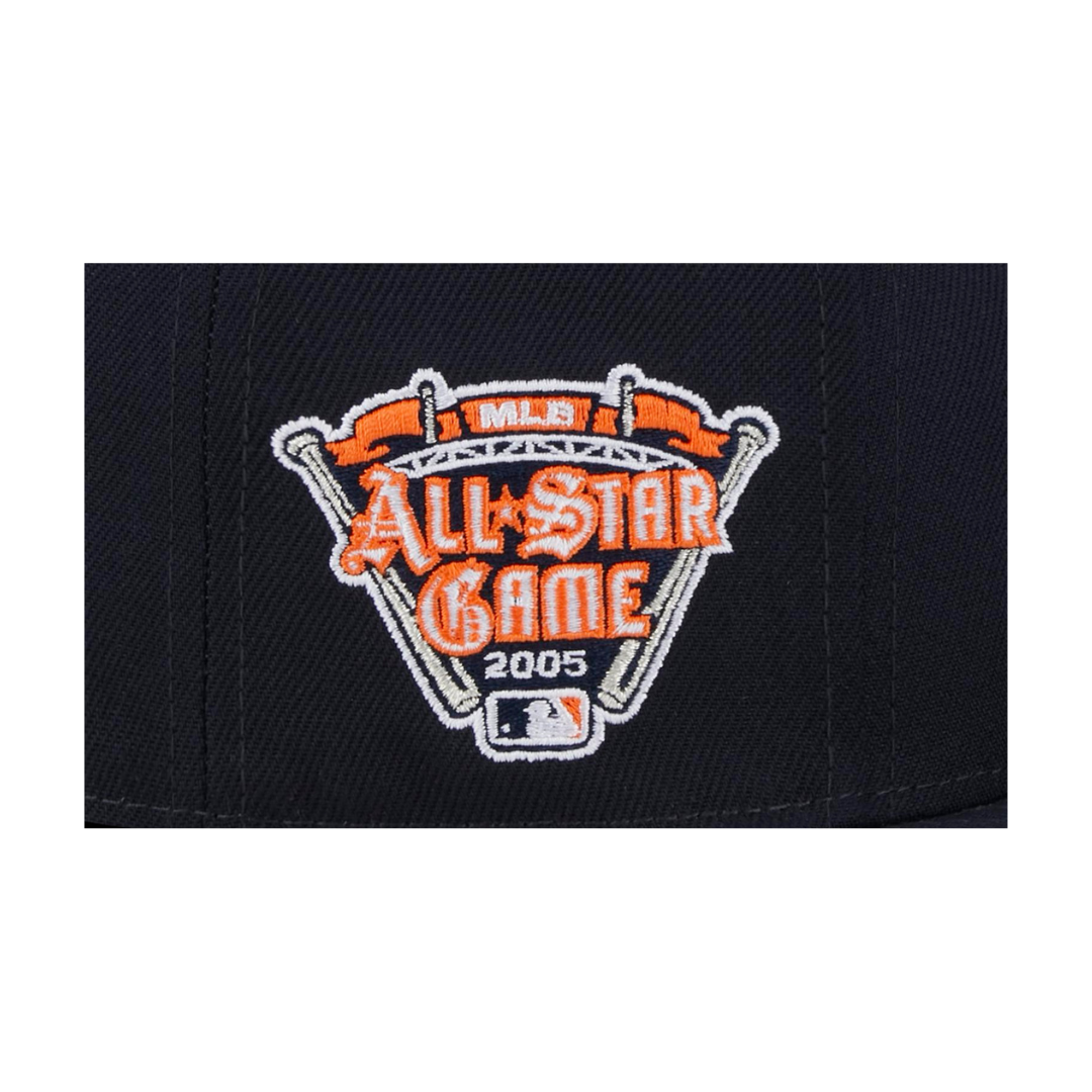 Detroit Tigers 2005 All-Star Game Side Patch New Era Navy 59FIFTY Fitted Hat
