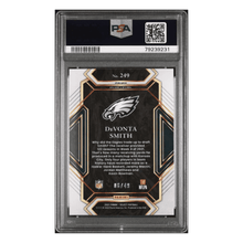 Devonta Smith PSA 9 2021 Panini Select Red Prizm Rookie RC #d/49 Card #249