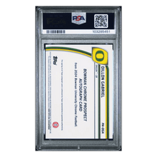 Dillon Gabriel PSA 9 2024 Topps Bowman University Chrome Prospect Autograph Card #PADGA