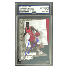 Dominique Wilkins 1993 Upper Deck Team MVP Autographed Card #1