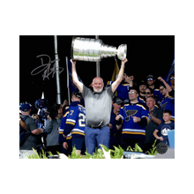 Doug Armstrong St Louis Blues Autographed On Stage 11x14 Photo - Fan Cave COA