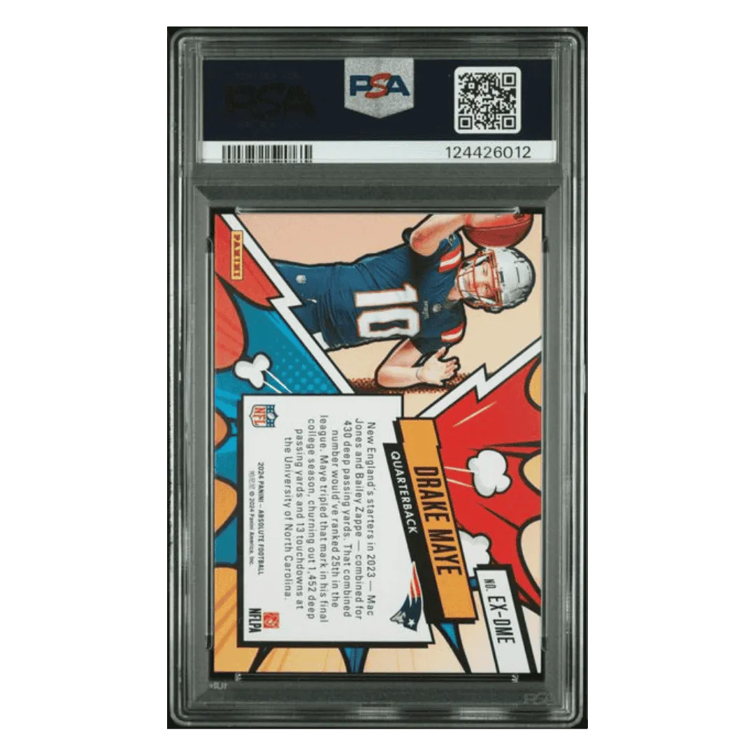 Drake Maye PSA 10 2024 Panini Absolute Explosive Rookie RC Card #EXDME