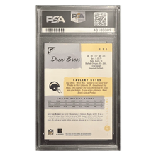 Drew Brees PSA 10 2001 Topps Gallery Rookie Card #115