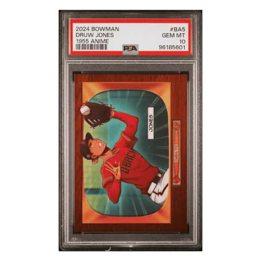 Drew Jones PSA 10 2024 Topps Bowman 1955 Bowman Anime Card #BA5