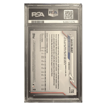 Dustin May PSA 9 2020 Topps Chrome Refractor Card #176