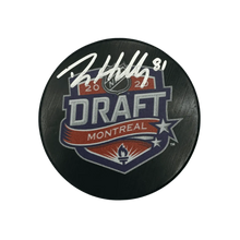 Dylan Holloway St Louis Blues Autographed 2020 NHL Draft Puck - JSA COA