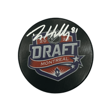 Dylan Holloway St Louis Blues Autographed 2020 NHL Draft Puck - JSA COA