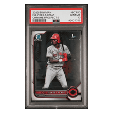Elly De La Cruz PSA 10 2022 Topps Bowman Chrome Prospects Card #BCP50