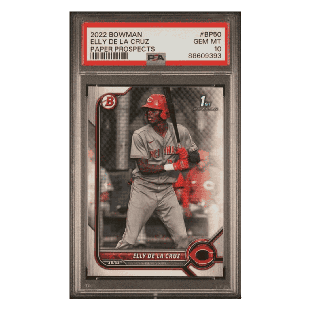 Elly De La Cruz PSA 10 2022 Topps Bowman Paper Prospects Card #BP50
