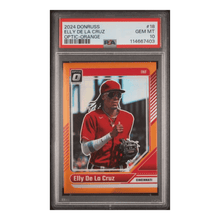 Elly De La Cruz PSA 10 2024 Panini Donruss Optic Orange #d/199 Card #18