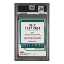 Elly De La Cruz PSA 10 2024 Panini Donruss Optic Orange #d/199 Card #18