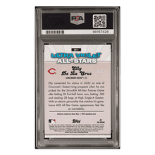 Elly De La Cruz PSA 9 2024 Topps Chrome Ultraviolet All-Stars Green Refractor Rookie RC Card #UV1