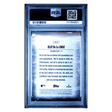 Elly De La Cruz PSA 9 2025 Topps Home Field Advantage Card #HA16