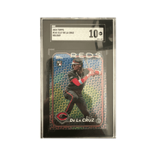 Elly De La Cruz SGC 10 2024 Topps Holiday Card #141