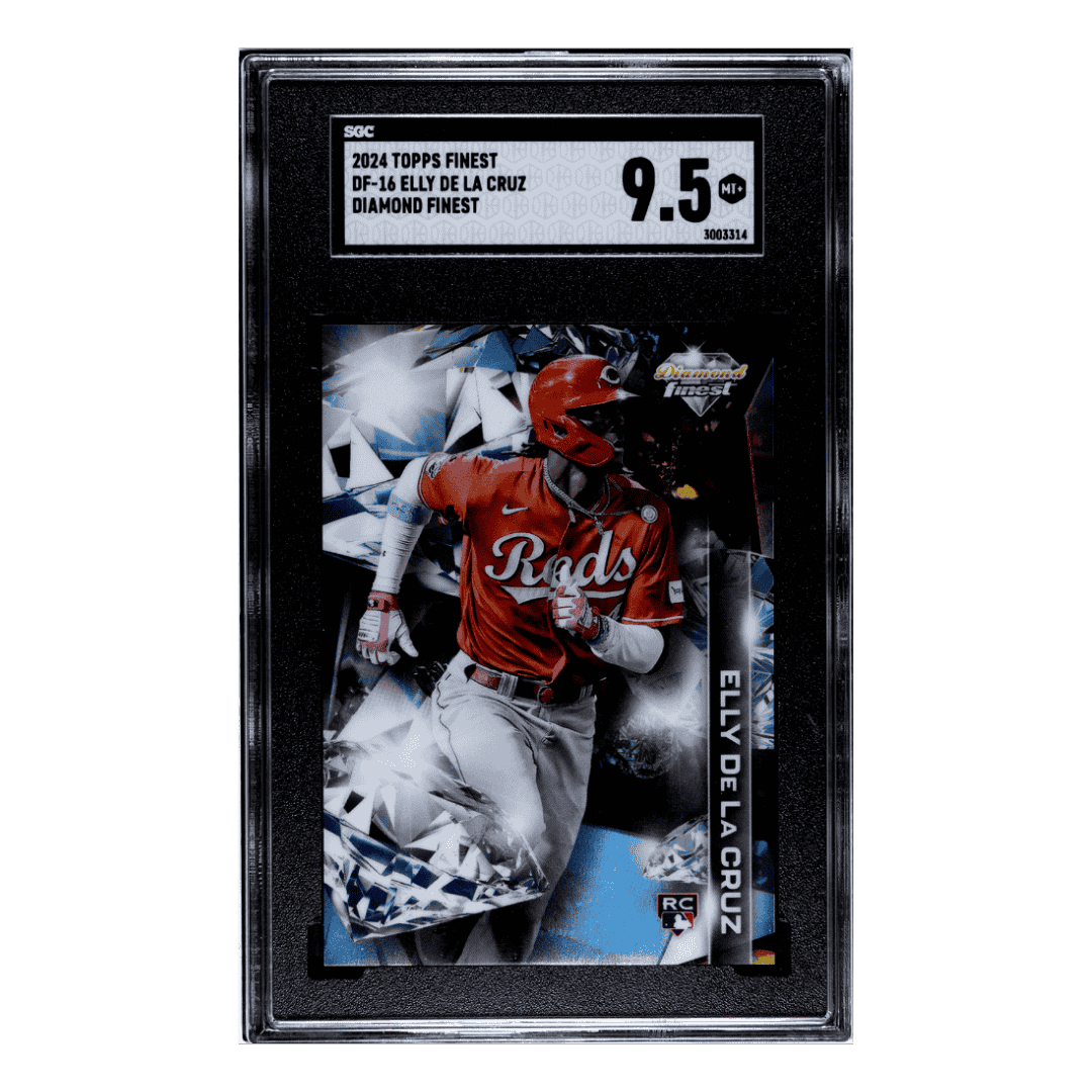 Elly De La Cruz SGC 9.5 2024 Topps Diamond Finest Rookie RC Card #DF-16