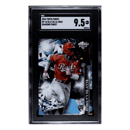 Elly De La Cruz SGC 9.5 2024 Topps Diamond Finest Rookie RC Card #DF-16