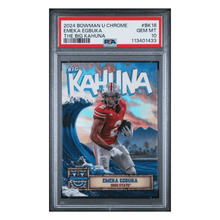Emeka Egbuka PSA 10 2024 Bowman University Chrome The Big Kahuna Card #BK18