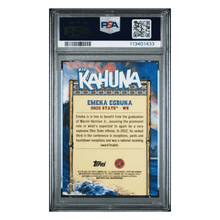 Emeka Egbuka PSA 10 2024 Bowman University Chrome The Big Kahuna Card #BK18