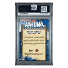 Emeka Egbuka PSA 10 2024 Bowman University Chrome The Big Kahuna Card #BK18