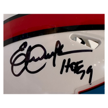 Eric Dickerson Autographed Hall Of Fame Mini Speed Helmet w/ Inscription - JSA COA
