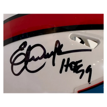 Eric Dickerson Autographed Hall Of Fame Mini Speed Helmet w/ Inscription - JSA COA